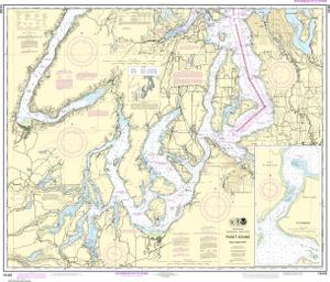 Puget Sound-southern part thumbnail for chart Puget Sound-southern part