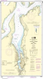 thumbnail for chart Olympia Harbor and Budd Inlet