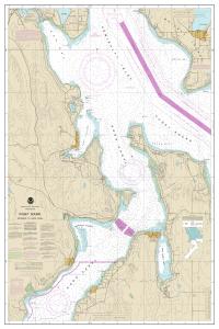 thumbnail for chart Puget Sound-Entrance to Hood Canal