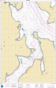 thumbnail for chart Puget Sound-Entrance to Hood Canal