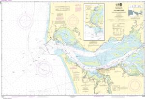 thumbnail for chart Columbia River Pacific Ocean to Harrington Point;Ilwaco Harbor