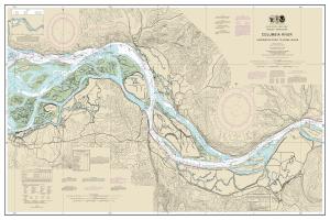 thumbnail for chart Columbia River Harrington Point to Crims Island