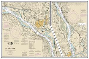 thumbnail for chart Columbia River Crims Island to Saint Helens,