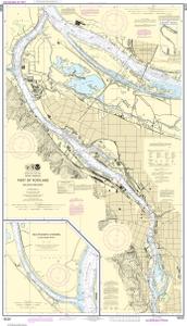 Port of Portland, Including Vancouver;Multnomah Channel-southern part thumbnail for chart Port of Portland, Including Vancouver;Multnomah Channel-southern part