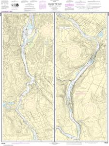 thumbnail for chart Willamette River Portland to Walnut Eddy