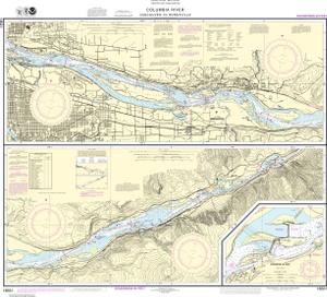 thumbnail for chart Columbia River Vancouver to Bonneville; Bonneville Dam