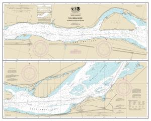 thumbnail for chart Columbia River Alderdale to Blalock Islands,