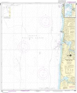 Approaches to Yaquina Bay;Depoe Bay thumbnail for chart Approaches to Yaquina Bay;Depoe Bay