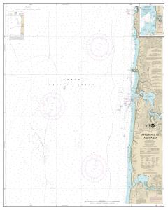 thumbnail for chart Approaches to Yaquina Bay;Depoe Bay,