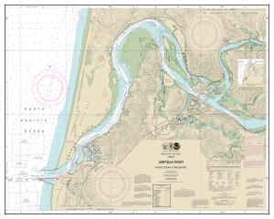 thumbnail for chart Umpqua River Pacific Ocean to Reedsport