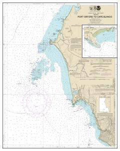 thumbnail for chart Port Orford to Cape Blanco;Port Orford