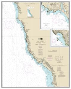 thumbnail for chart Pyramid Point to Cape Sebastian;Chetco Cove;Hunters Cove