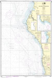 NOAA Chart Point Arena to Trinidad Head; Rockport Landing; Shelter Cove 