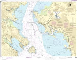 thumbnail for chart San Francisco Bay-Angel Island to Point San Pedro