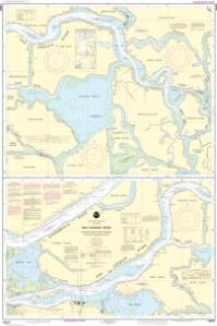 thumbnail for chart San Joaquin River Stockton Deep Water Channel Antioch to Medford Island