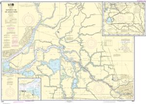 thumbnail for chart Sacramento and San Joaquin Rivers Old River, Middle River and San Joaquin River extension;Sherman Island