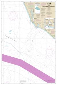 thumbnail for chart Port Hueneme And Approaches;Port Hueneme