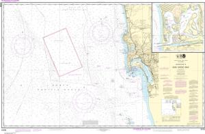 thumbnail for chart Approaches to San Diego Bay;Mission Bay