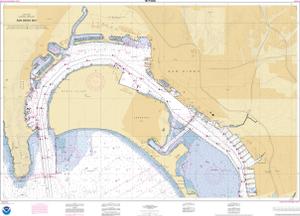 San Diego Bay thumbnail for chart San Diego Bay