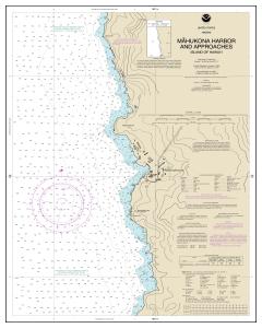 thumbnail for chart Mähukona Harbor and approaches Island Of Hawai?i,