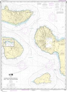 thumbnail for chart Channels between Molokai, Maui, Läna‘i and Kaho‘olawe;Manele Bay