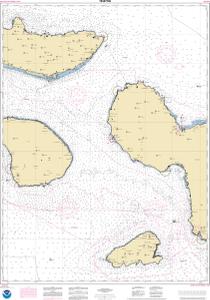 thumbnail for chart Channels between Molokai, Maui, Läna‘i and Kaho‘olawe