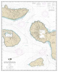 thumbnail for chart Channels between Molokai, Maui, Läna?i and Kaho?olawe;Manele Bay,