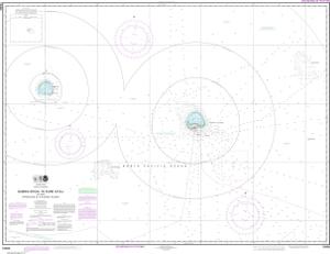 thumbnail for chart Gambia Shoal to Kure Atoll including approaches to the Midway Islands