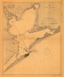 thumbnail for chart TX,1908,Galveston Bay