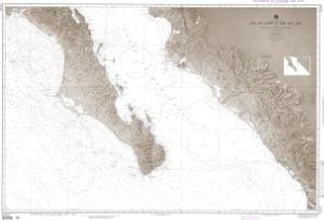 Cabo San Lazaro to Cabo San Lucas and Southern Part of Gulf of California (Mexico-West Coast) (OMEGA) thumbnail for chart Cabo San Lazaro to Cabo San Lucas and Southern Part of Gulf of California (Mexico-West Coast) (OMEGA)