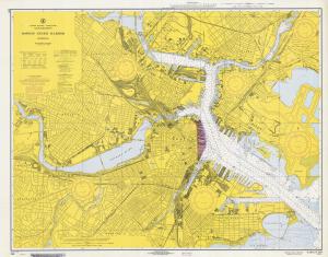 thumbnail for chart MA,1969, Boston Inner Harbor