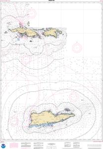 thumbnail for chart Virgin Islands-Virgin Gorda to St. Thomas and St. Croix