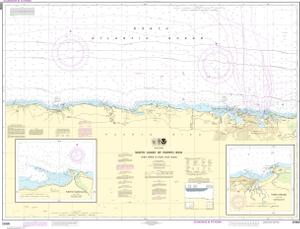 thumbnail for chart North Coast of Puerto Rico Punta Penon to Punta Vacia Talega;Puerto Arecibo;Puerto Palmas Altas