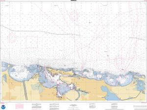 thumbnail for chart Approaches to San Juan Harbor