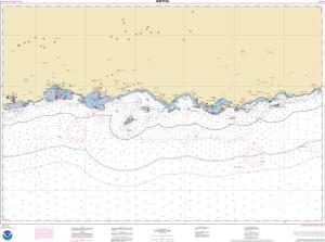 thumbnail for chart South Coast of Puerto Rico Guanica Light to Punta Tuna Light