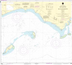 Punta Petrona to lsla Caja de Muertos thumbnail for chart Punta Petrona to lsla Caja de Muertos