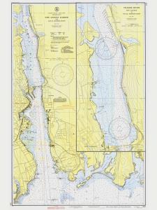 thumbnail for chart CT,1942,New London Harbor and Naval Reservation