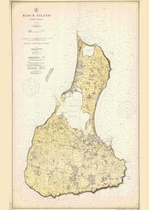 thumbnail for chart RI,1914,Block Island