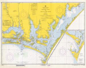 thumbnail for chart NC,1966,Beaufort Inlet and Part of Core Sound