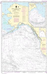 thumbnail for chart North Pacific Ocean (eastern part) Bering Sea Continuation