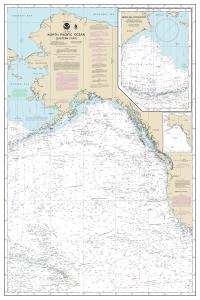 thumbnail for chart North Pacific Ocean (eastern part) Bering Sea Continuation,