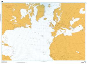 thumbnail for chart Gnomonic Plotting Chart - North Atlantic