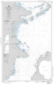 thumbnail for chart Sandakan Pelabuhan to Sungai Manhakam including the Northern Portion of Makassar Strait