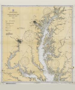 thumbnail for chart VI,1933,Chesapeake Bay Northern Part