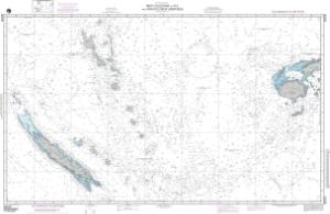 thumbnail for chart New Caledonia to Fiji and Vanuatu (New Hebrides) (OMEGA)