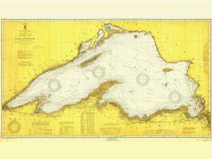 thumbnail for chart WI,1919,Lake Superior