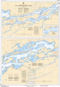 thumbnail for chart Île St-Régis to/à Croil Islands