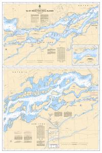 thumbnail for chart Île St-Régis to/à Croil Islands