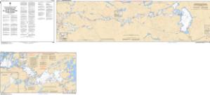 thumbnail for chart Couchiching Lock to Port Severn / Écluse de Couchiching a Port Severn