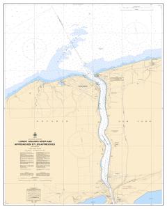 thumbnail for chart LOWER NIAGARA RIVER AND APPROACHES / ET LES APPROCHES